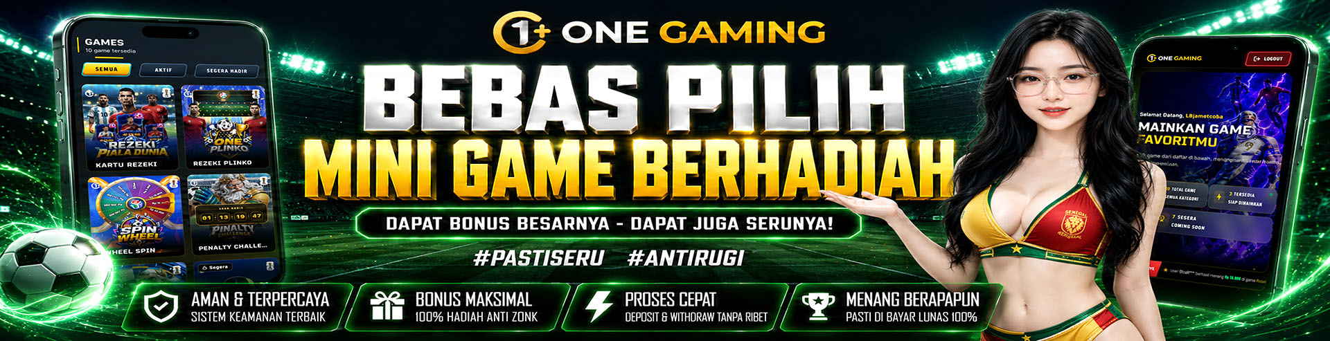 one gaming bonus